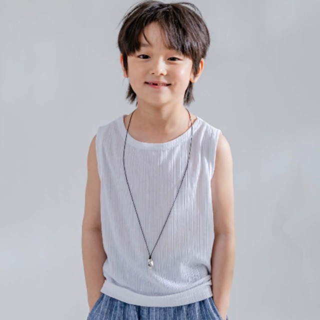 [85-165cm] 質感坑條百搭無袖背心 #Norma矩尺座