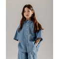 [85-165cm] 質感日常百搭丹寧襯衫 #Norma矩尺座