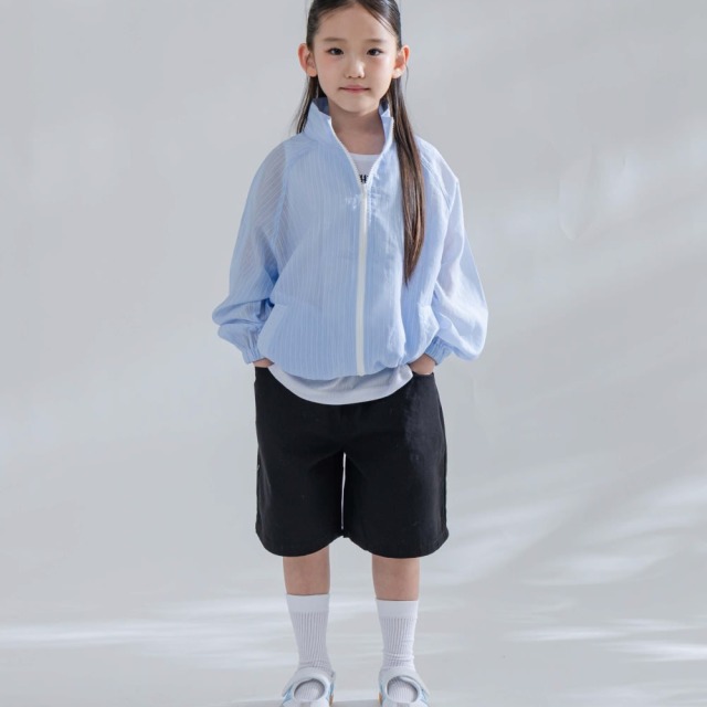 [85-165cm] 百搭簡約鬆緊休閒短褲 #Norma矩尺座