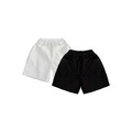 [85-165cm] 百搭簡約鬆緊休閒短褲 #Norma矩尺座 (大童)