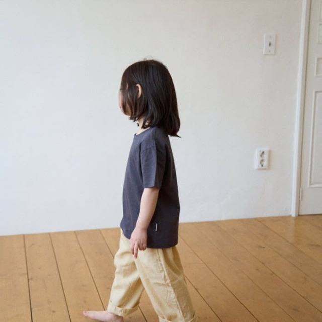 [72-125cm] 輕盈竹節棉感簡約T恤 #Equuleus小馬座