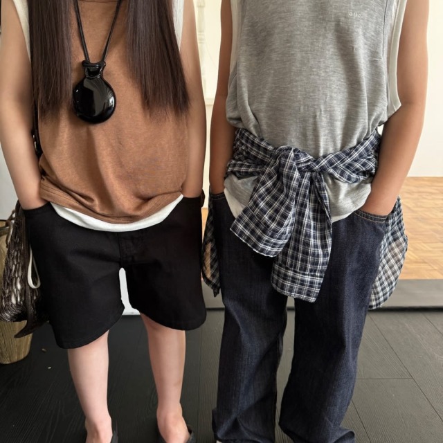 [90-165cm] 韓系疊穿質感撞色背心 #Cepheus仙王座