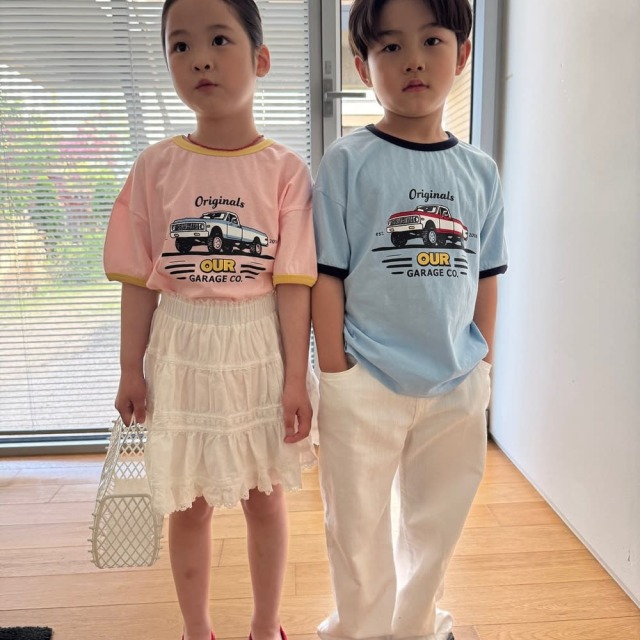 [90-165cm] 美式復古吉普車短袖T恤 #Cepheus仙王座