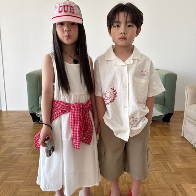[90-165cm] 韓系清新百搭層次連身裙 #Cepheus仙王座