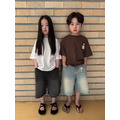 [90-165cm] 韓系潮流街頭印花短袖T恤 #Cepheus仙王座 (大童)-1
