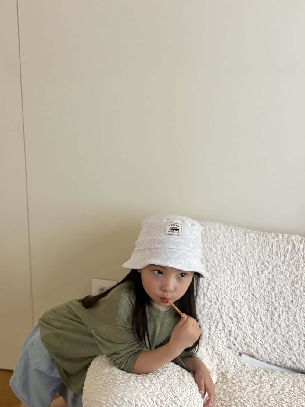 [75-125cm] 柔軟毛圈布狗狗布標漁夫帽 #Monoceros獨角獸座