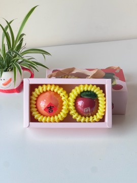 蘋橘雙萃禮盒單顆入一批