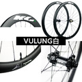 【KAVULUNGAN 】 碳纖維公路車碟煞輪組 VULUNG-2