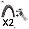Schwalbe One TLE 全能公路無內胎x2 + Topeak super chain tool (加送RideNow TPU內胎2條)