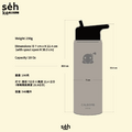 碳水炸彈 CALBOM 不鏽鋼水壺540mL-5