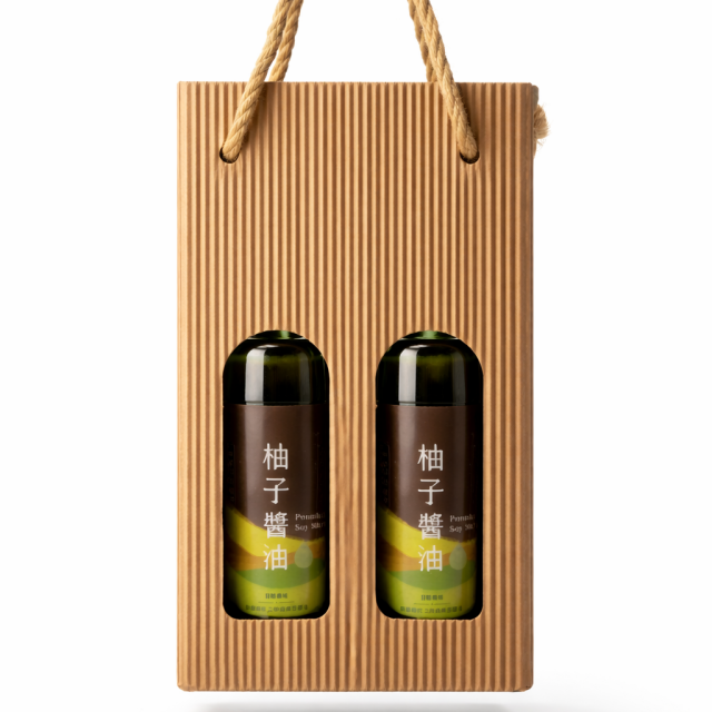 友善柚子醬油禮盒(兩入組)