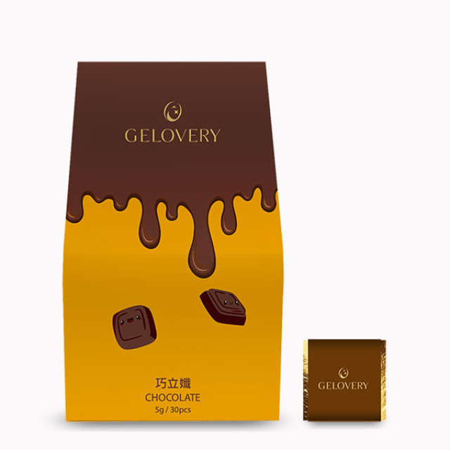 Gelovery 巧立孅70%法芙娜機能巧克力『 單包 30片』（全素）