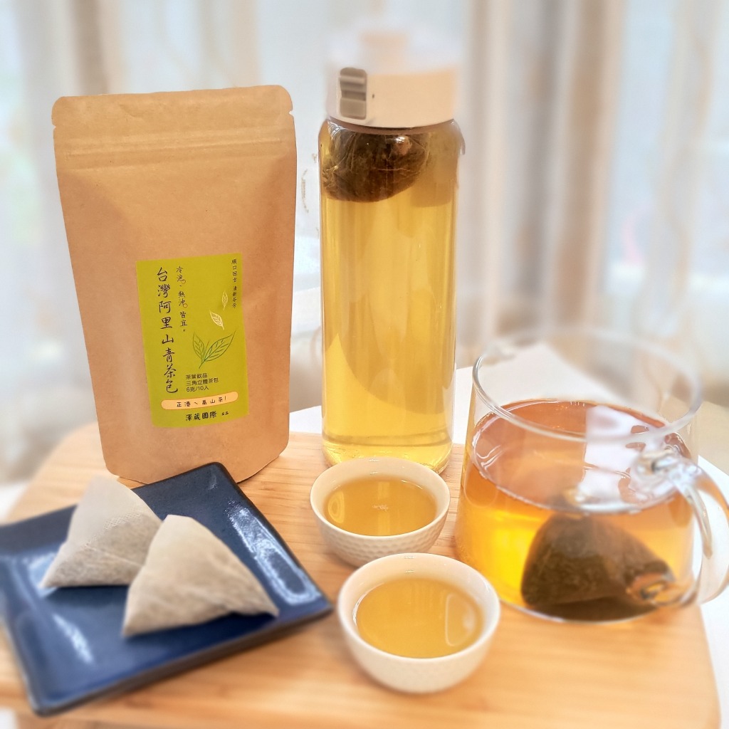 臺灣阿里山青茶包 (小茶包10入)