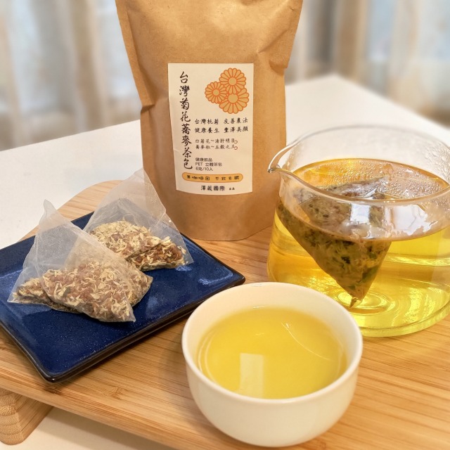*無咖啡因*臺灣菊花蕎麥茶包 (小茶包10入)