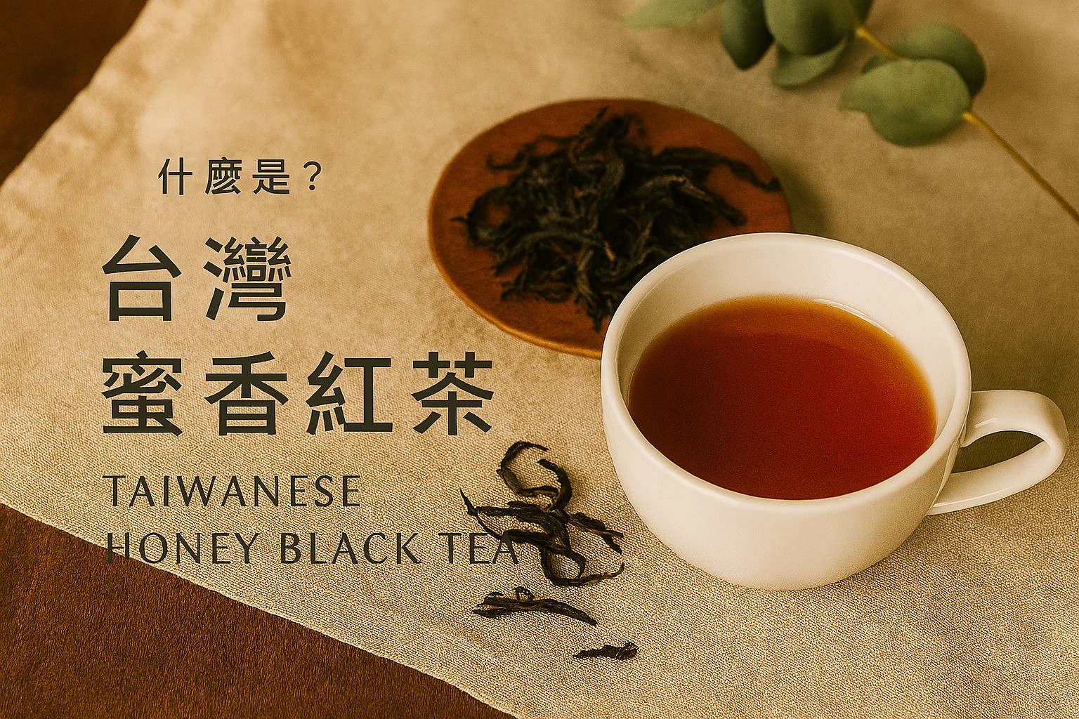 [TeaTalk-010] 台灣蜜香紅茶：蟲與茶共舞的風味奇蹟