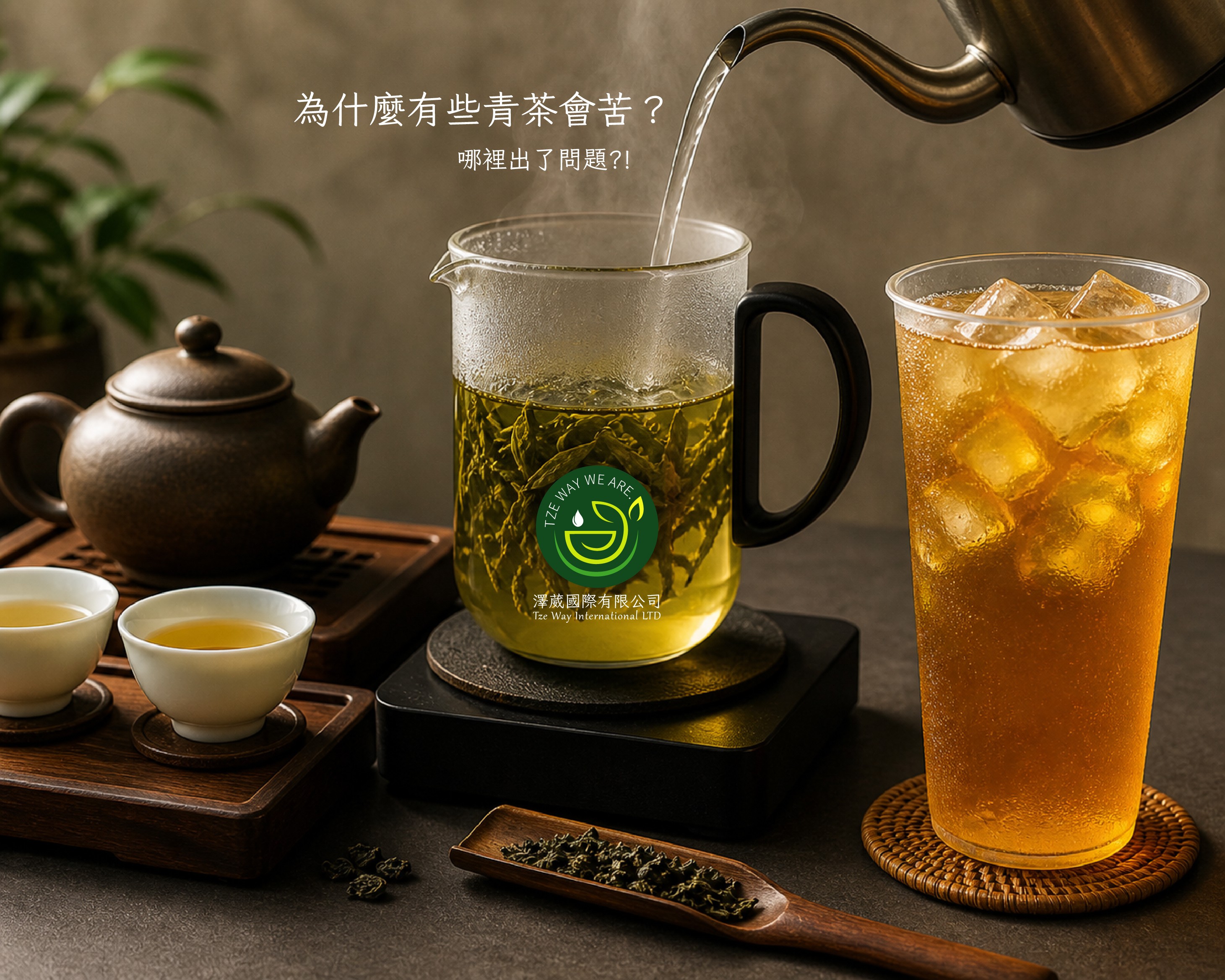 [TeaTalk-032] 為什麼有些青茶會苦⁉️｜澤葳國際有限公司