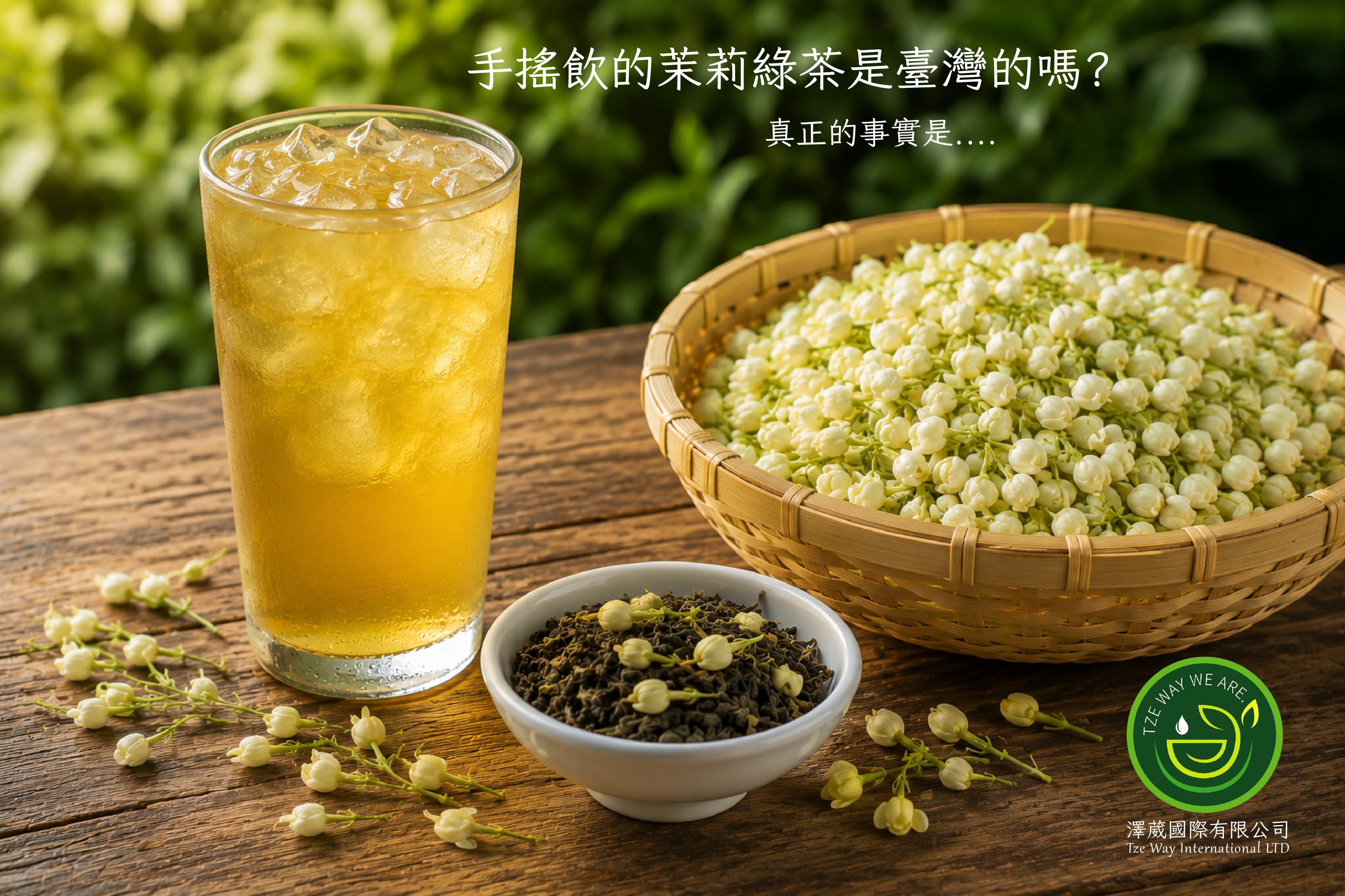 [TeaTalk-033] 《手搖飲的茉莉綠茶，是台灣的嗎？》｜澤葳國際有限公司