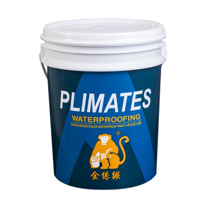 Plimates 金絲猴 P 701 水性防水防熱面漆 白色-1加侖裝 P701