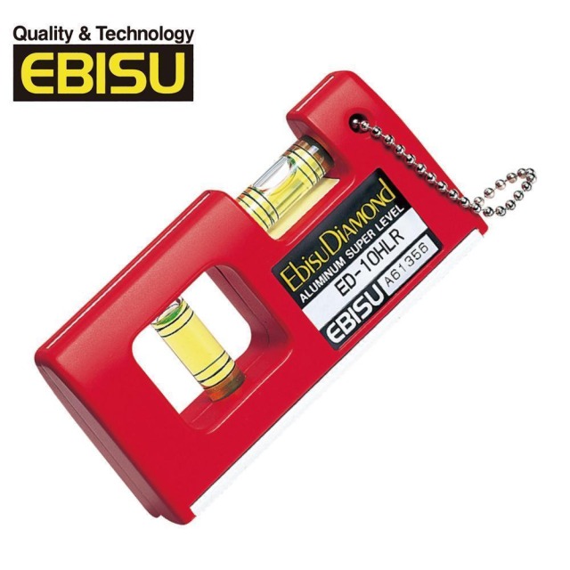 EBISU Mini系列-口袋型水平尺(不附磁) ED-10HLR