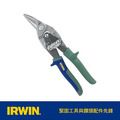 IRWIN 握手牌 10吋右彎鐵皮剪 IW-10504310N