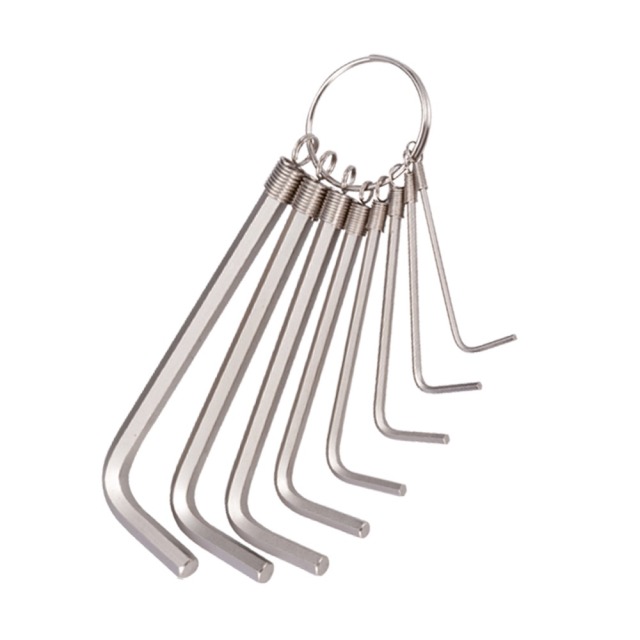 Panrico 百利世 扳手組(吊環) 8p六角/小(12/72) FM8701101 FM8701101