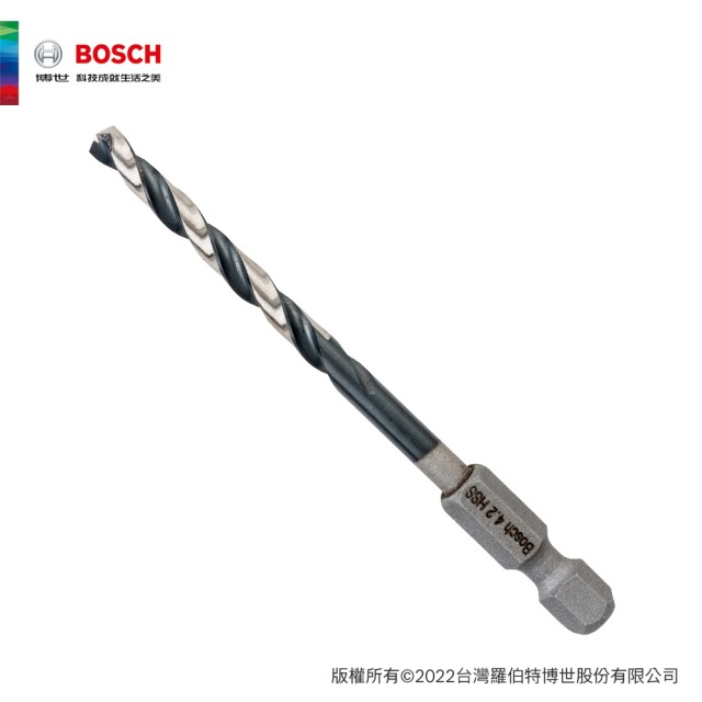 BOSCH 博世 4.2mm HSS-G 鐵工鑽頭 1/4
