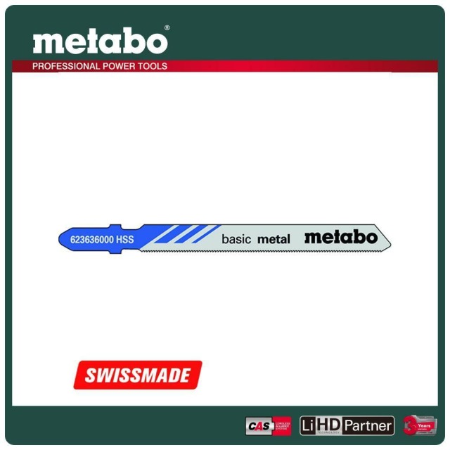 Metabo 美達寶 金屬線鋸片66/0.7mm/36T T118G 5支/卡 623636000