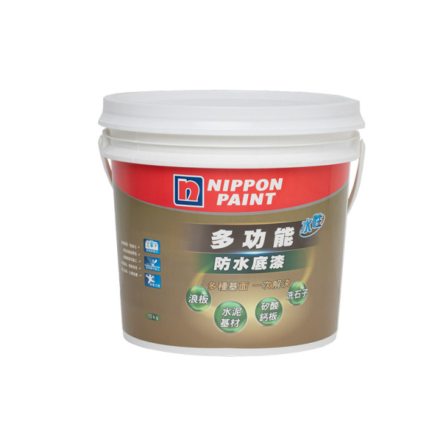 Nippon Paint 立邦 多功能水性防水底漆 15公斤裝-透明色