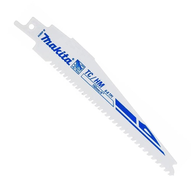 MAKITA 牧田 6”軍刀鋸片 (1入)-金屬/密集板/嵌釘板/玻璃纖維 B-49834