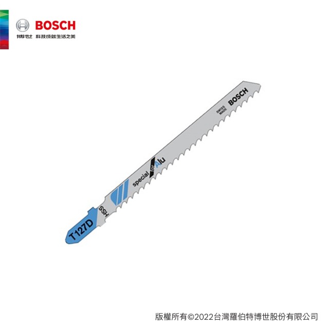 BOSCH 博世 線鋸片 T 127 D 5支/卡