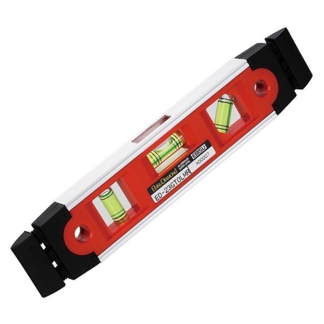 EBISU Mini系列-耐衝擊水平尺 230mm ED-23GTOLMR