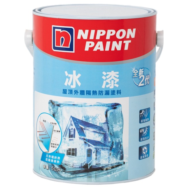Nippon Paint 立邦 全新2代冰漆 5公升裝 白色 5公升裝 白色