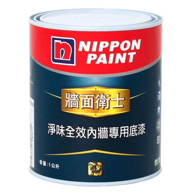 Nippon Paint 立邦 全新三代「隔熱水切」水性機能型防水塗料 白色 4公斤裝