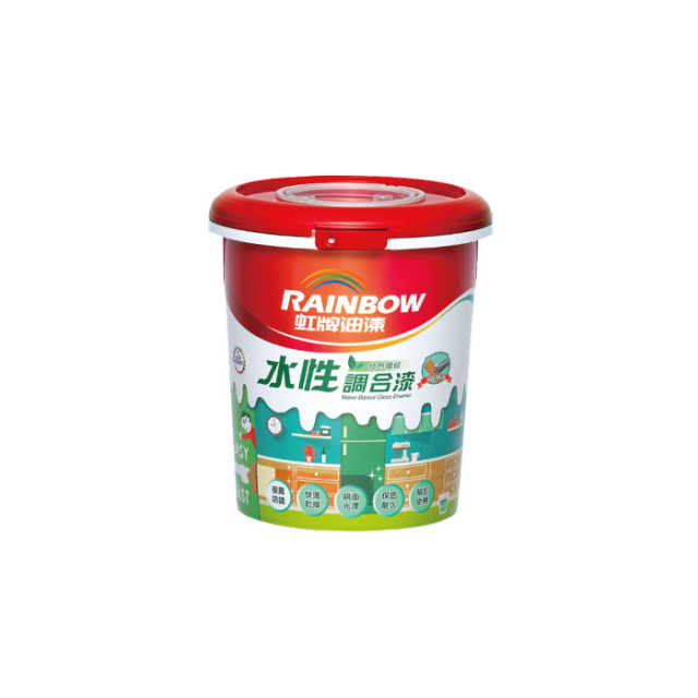 Rainbow 虹牌油漆 160水性調合漆 電腦調色-1公升裝 160