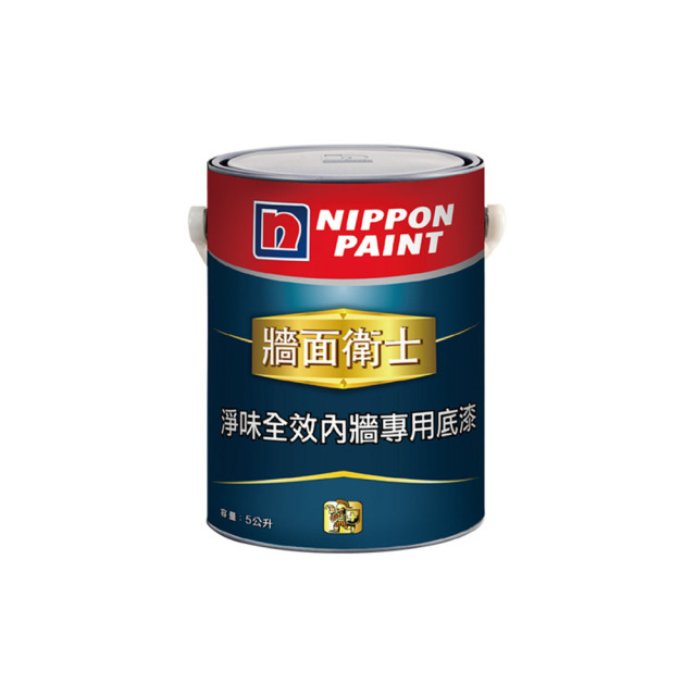 Nippon Paint 立邦 牆面衛士 淨味全效內牆專用底漆 白色-5公升裝