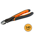 BAHCO 瑞典魚牌 強力電子斜口鉗 (ERGO™握把) 140mm 長度: 140 mm
鉗口長度: 15.9 mm
最大開口: 2 mm
重量: 110 g
剪切能力 (鐵線): Φ2.3 mm
剪切能力 (鋼琴線): Φ2.1 mm 21HDG-140