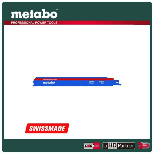 Metabo 美達寶 軍刀鋸片225*1.1mm 2支/卡 S1136CHF