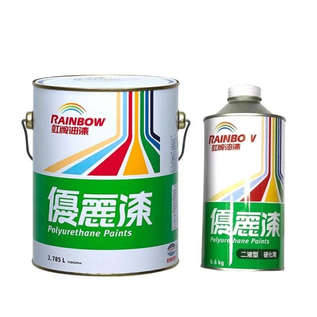 Rainbow 虹牌油漆 725優麗漆 N型 彩綠-1加侖 725