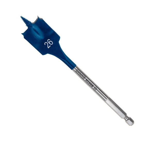 BOSCH 博世 超耐久木工用快速扁平鑽頭 38x152