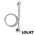 LOLAT 羅力 多功能衛生沖洗器/馬桶/洗屁屁/鉻 A1065P