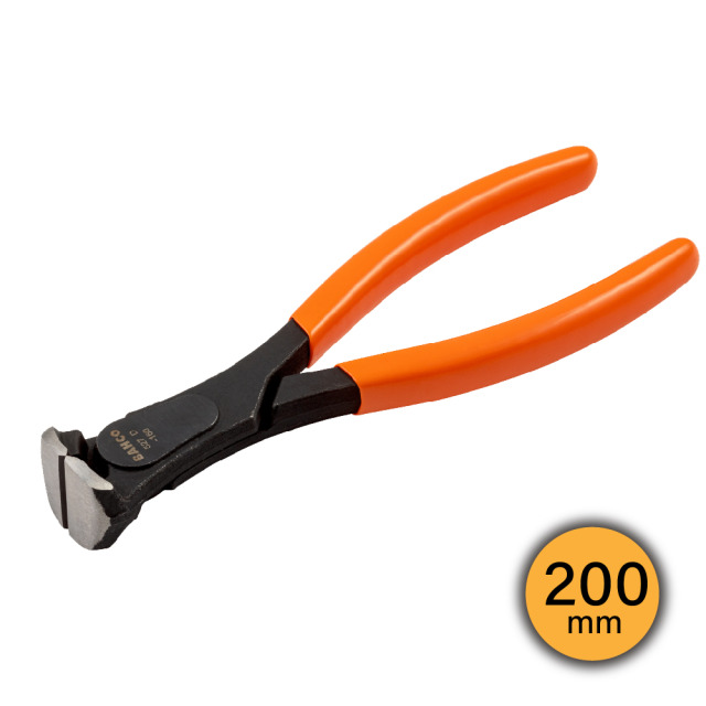 BAHCO 瑞典魚牌 虎頭鉗 (PVC握把) 200mm 長度: 200 mm
鉗口長度: 7.5 mm
最大開口: 3 mm
重量: 320 g
剪切能力 (鋼琴線): Φ2.5 mm 527D-200