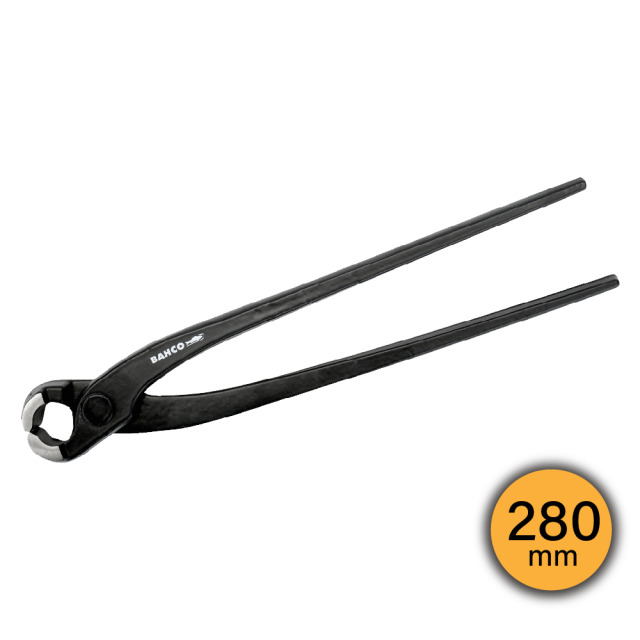 BAHCO 瑞典魚牌 省力虎頭鉗/園藝鉗 (黑色環氧塗層) 280mm 長度: 280 mm
鉗口長度: 18 mm
最大開口: 1.5 mm
重量: 420 g
剪切能力 (鐵線): Φ3.0 mm 2339-280IP