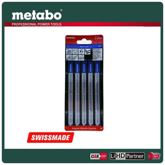 Metabo 美達寶 金屬線鋸片106/1.2mmT318A5支/卡 623629000