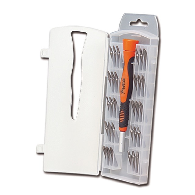 Panrico 百利世 起子組 30p精密起子附柄 (12/72 E008 PS301 E008-PS301