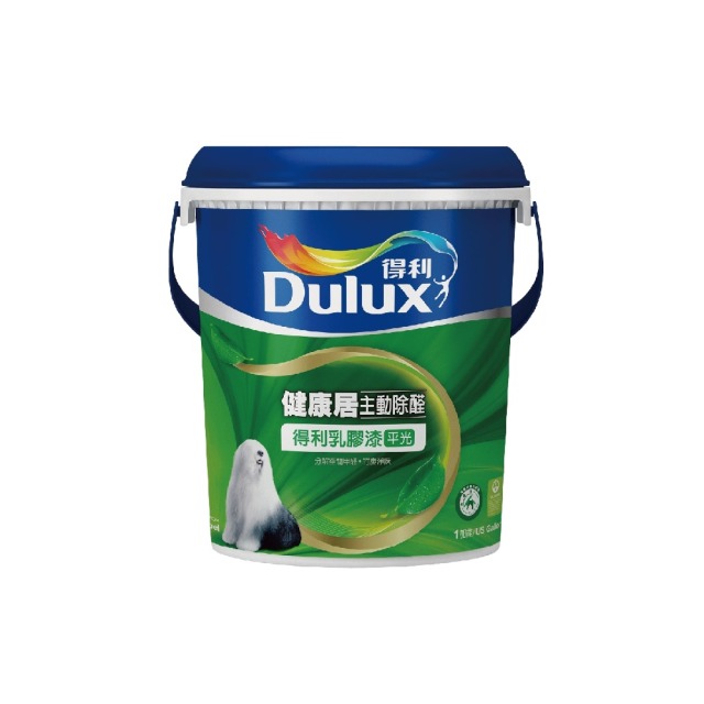 Dulux 得利塗料 A991 竹炭健康居除甲醛乳膠漆 蠶絲白-3公升裝 A991