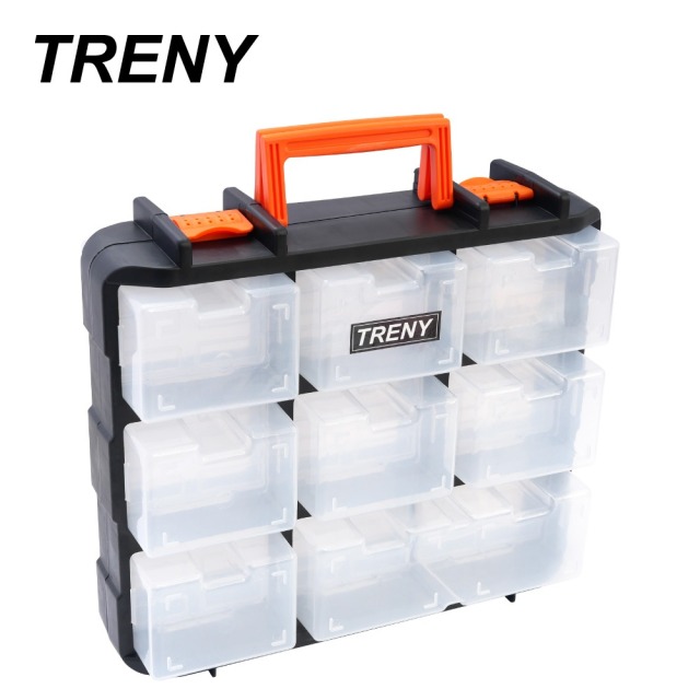 TRENY 手提雙面收納盒 16格 16格