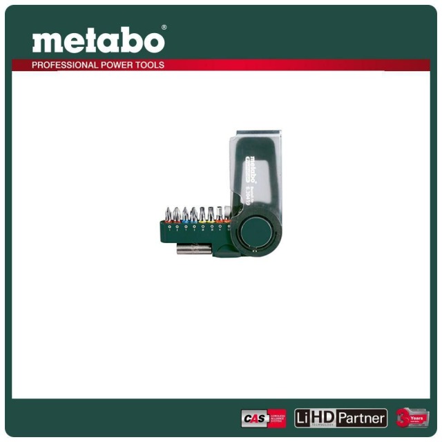 Metabo 美達寶 9件式起子頭套組BITBOXSP 630419000