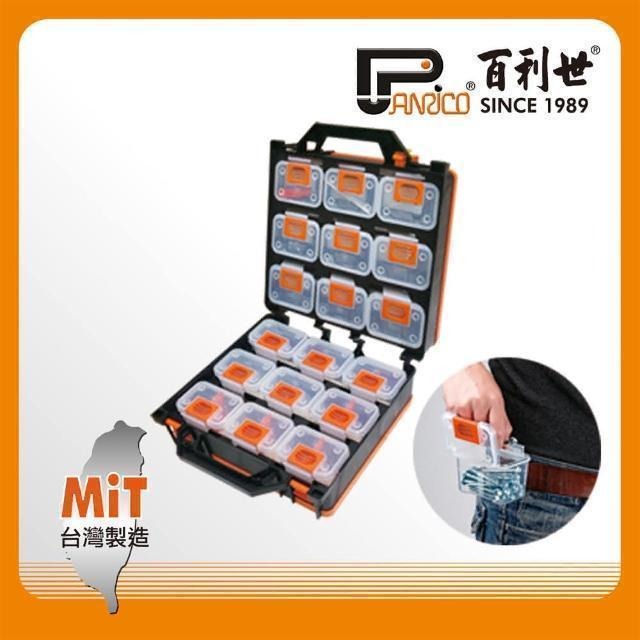 Panrico 百利世 18件組零件箱/起子座 FM60-PS-318(N)