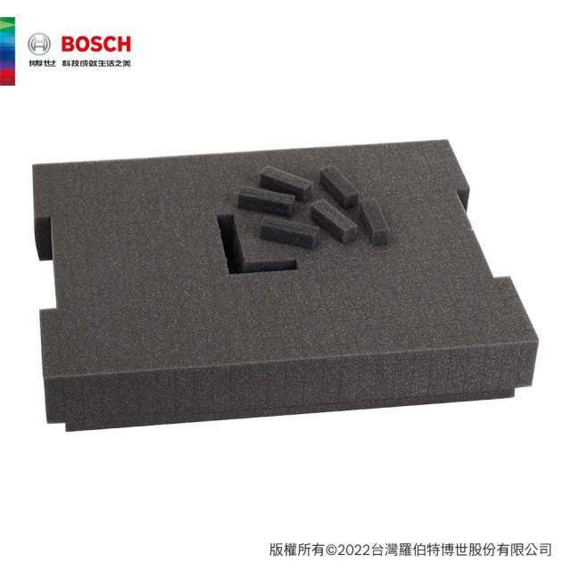 BOSCH 博世 系統工具箱 L-BOXX 102用小型預切泡棉 L-Boxx 102 預切泡綿