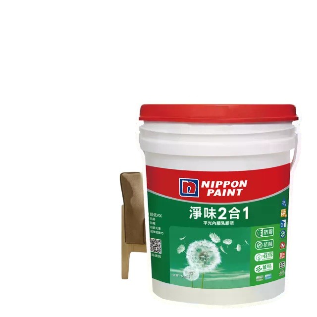 Nippon Paint 立邦 2合1內牆乳膠漆 平光 5加侖裝 3908豪灰